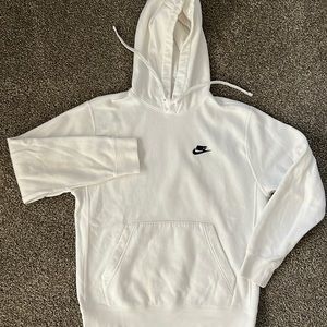 Nike white hoodie - like new!
